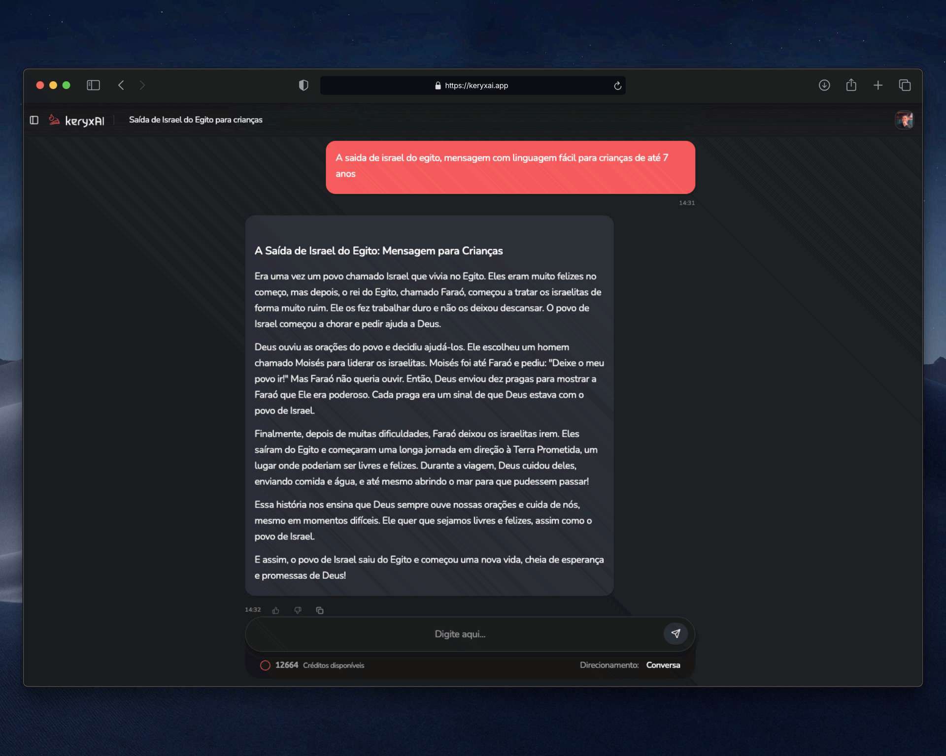 KeryxAI - Assistente de IA pastoral - screenshot 3