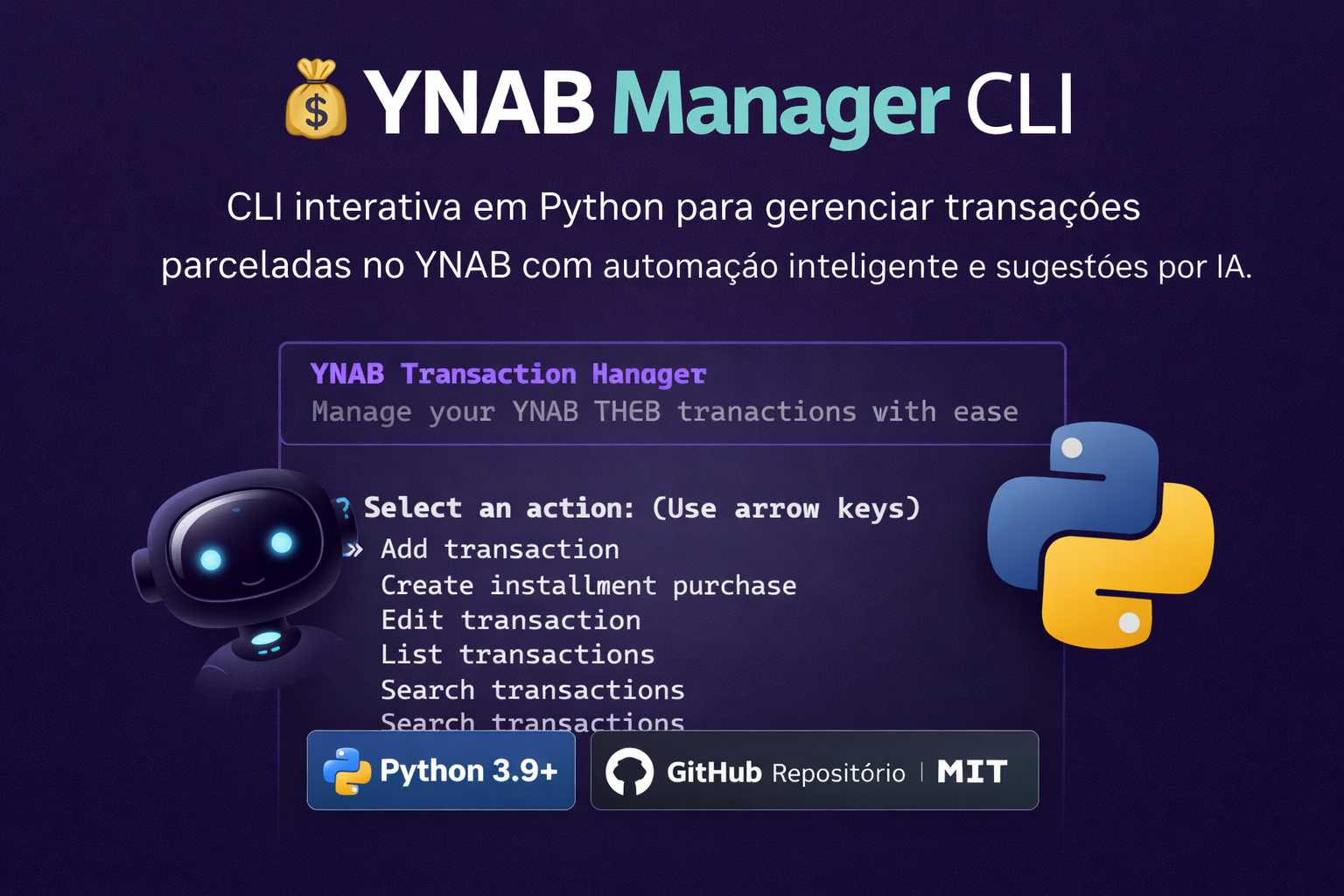 YNAB Manager CLI